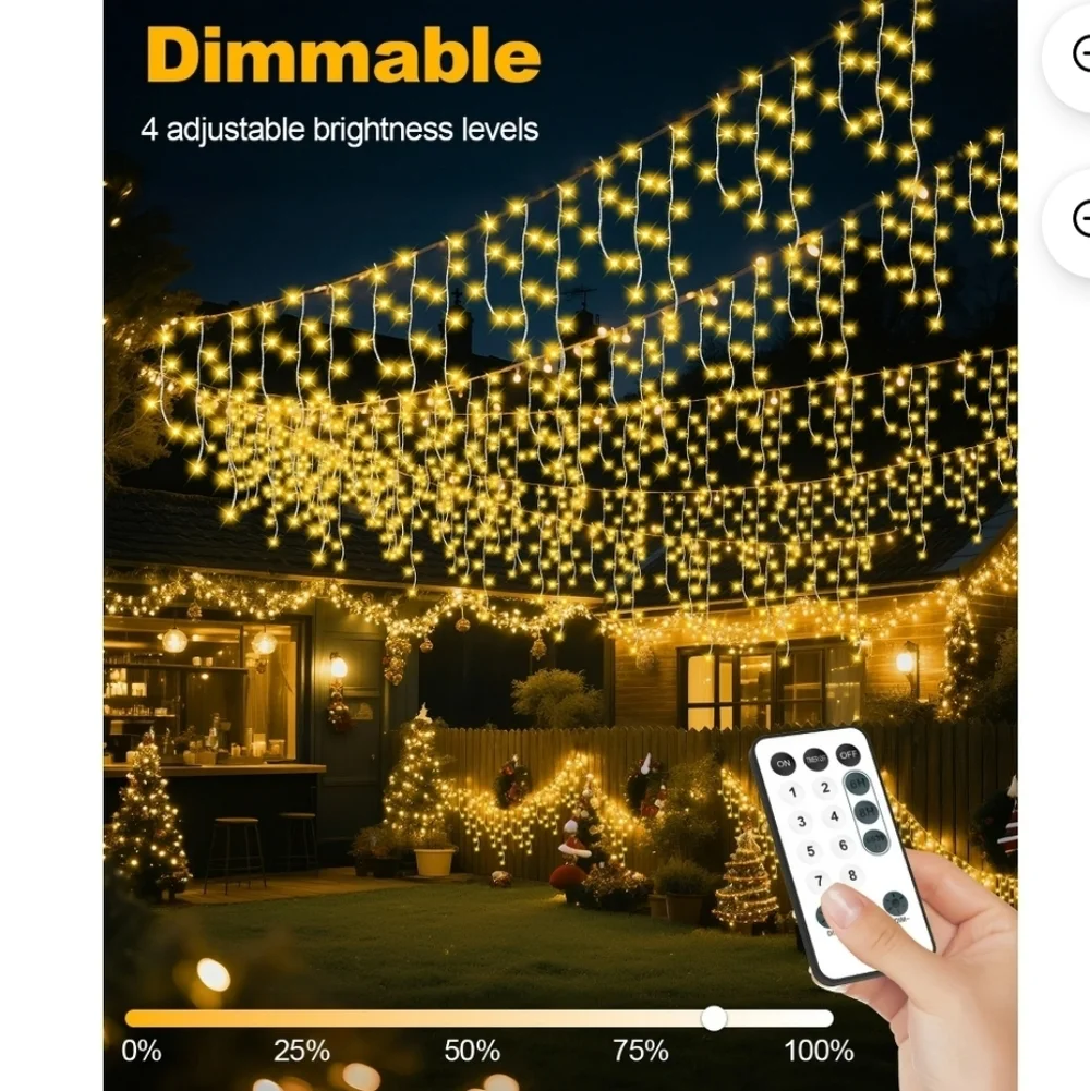 Christmas Icicle Lights